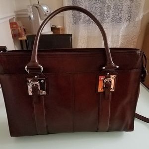 Wilson's leather laptop bag briefcase
